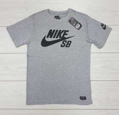 NIKE Mens T-Shirt (NOVO) (GRAY) ( S - M - L - XL) 