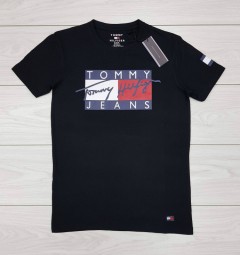 TOMMY - HILFIGER TOMMY - HILFIGER Mens T-Shirt (NOVO) (BLACK) (S - M - L - XL ) 
