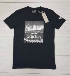 ADIDAS Mens T-Shirt (NOVO) (BLACK) (S - M - L - XL)
