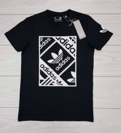 ADIDAS Mens T-Shirt (NOVO) (BLACK) (S - M - L - XL) 