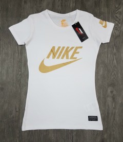 NIKE Womens T-Shirt (NOVO) (WHITE) ( S - M - L - XL) 