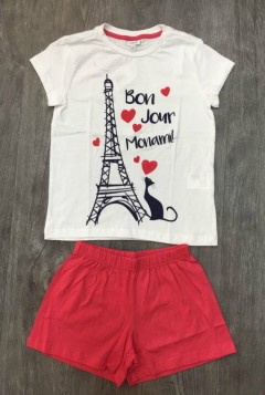 PM Girls T-shirt And Shorts Set (PM) (5 to 6 Years)