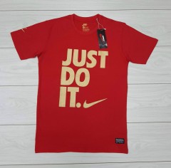 NIKE Mens T-Shirt (NOVO) (RED) ( S - M - L - XL)