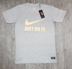 NIKE Mens T-Shirt (NOVO) (GRAY) ( S - M - L - XL) 