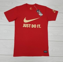 NIKE Mens T-Shirt (NOVO) (RED) ( S - M - L - XL)
