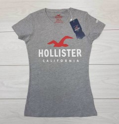 HOLLISTER Womens T-Shirt (GRAY) (S - M - L - XL) 