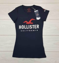 HOLLISTER Womens T-Shirt (NAVY) (S - M - L - XL) 