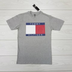 TOMMY - HILFIGER TOMMY - HILFIGER Mens T-Shirt (GRAY) (S - M - L - XL )