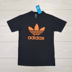 ADIDAS Mens T-Shirt (BLACK) ( S - M - L - XL) 