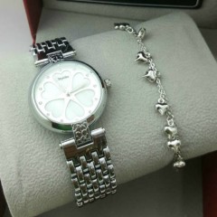 Ladies Stylitol Watch + Free Maching Bracelet