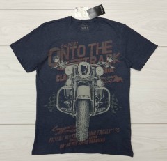 JEANE PASCALE Mens T-Shirt (NAVY) ( S - M - L - XL - XXL)