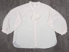 Ladies Long Sleeved Shirt (PINK) (M - L - XL)