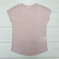 AMISU Ladies T-Shirt (PINK) (XS - S - M - L - XL)