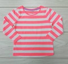 MANGO  Girls Long Sleeved Shirt (PINK) (1 to 3 Years) 
