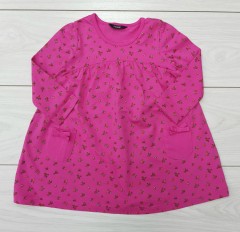 George Girls Long Sleeved Shirt (PINK) (9 Months to 5 Years)