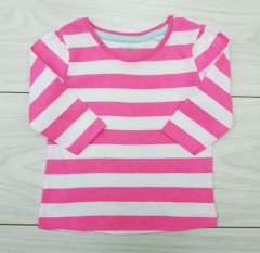 MANGO Girls Long Sleeved Shirt (PINK) (0 to 6 Years) 