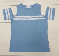 FB SISTER Ladies T-Shirt (BLUE) (XS - S - M - L - XL ) 
