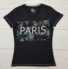 FM Ladies T-Shirt (BLACK) (44 to 52 EUR) 