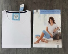 Skin to Skin  Ladies Pyjama Set (WHITE) (M - L ) 