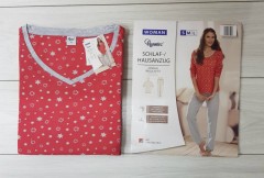 Ladies Pyjama Set (RED) (S - M - L - XL) 