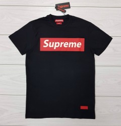 SUPREME Mens T-Shirt (BLACK) (S - M - L - XL - XXL)