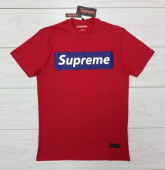 SUPREME Mens T-Shirt (RED) (S - M - L - XL - XXL) 