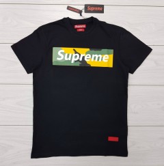 SUPREME Mens T-Shirt (BLACK) (S - M - L - XL - XXL)