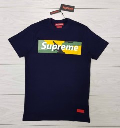 SUPREME Mens T-Shirt (NAVY) (S - M - L - XL - XXL) 