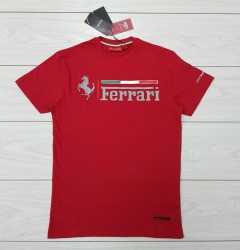 FERRARI Mens T-Shirt (RED) (S - M - L - XL - XXL) 