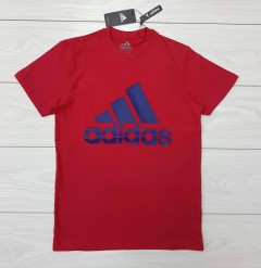 ADIDAS Mens T-Shirt (RED) (S - M - L - XL - XXL)