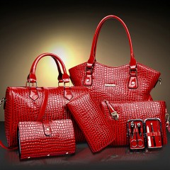 Lily Ladies Bags (RED) (E1078)