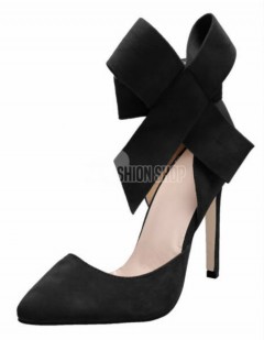 VIVA Ladies shoes (BLACK) ( 37 to 40)