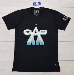 GAP Mens T-Shirt (BLACK) (M - L) 