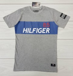 TOMMY HILFIGER Mens T-Shirt (GRAY) (S - M - L - XL)
