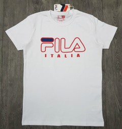 FILA Mens T-Shirt (WHITE) (S - M - L - XL) 