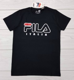 FILA Mens T-Shirt (BLACK) (S - M - L - XL)