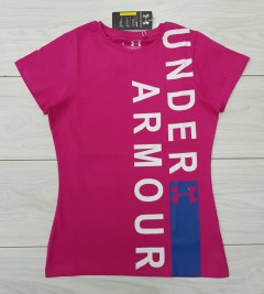 UNDER ARMOUR Ladies T-Shirt (PINK) (S - M - L - XL) 