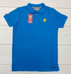 FERRARI Mens T-Shirt (BLUE) (M - L - XL )