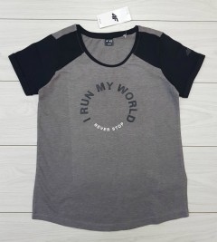 4F Ladies T-Shirt (GRAY) (XS - S - M)