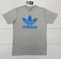 ADIDAS Mens T-Shirt (GRAY) (S - M - L - XL ) 