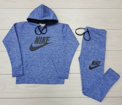 NIKE Ladies Sweatshirt And Pants (BLUE) (M - L - XL ) 