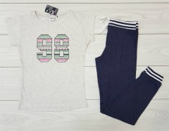 DEINA Ladies Pyjama Set (GRAY) (S - M - L - XL)