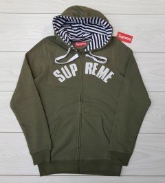 SUPREME Mens Sweatshirt (GREEN) (S - M - L - XL )
