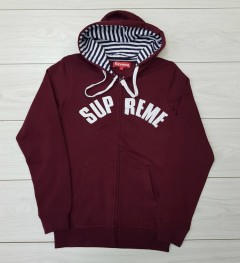 SUPREME  Mens Sweatshirt (MAROON) (S - M - L - XL ) 