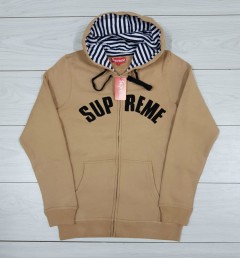 SUPREME Mens Sweatshirt (KHAKI) (S - M - L - XL ) 