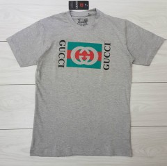 GUCCI Mens T-Shirt (GRAY) (S - M - L - XL )