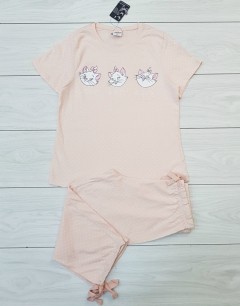 DEINA  Ladies Pyjama Set (PINK) (S - M - L - XL) 