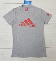 ADIDAS Mens T-Shirt (GRAY) (S - M - L - XL )