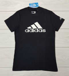 ADIDAS Mens T-Shirt (BLACK) (S - M - L - XL )