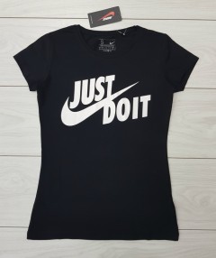 NIKE Ladies T-Shirt (BLACK) (S - M - L - XL ) 